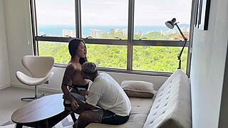 Fucked Hot Brunette Without Condom