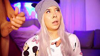 Can This Submissive Latina Sleep Without Cum on Tongue?