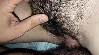 Sex with My Hijastra in Dress After Dropping Panties