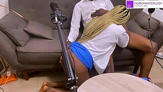 student spills all in hardcore podcast banging clip