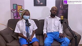 student spills all in hardcore podcast banging clip