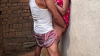 Bold Beautiful Bhabhi in Saree Gets Rough Fucked by Devar Ji