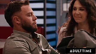 Damn! College Girl Liz Jordan Sucks Cock in Public Spot!