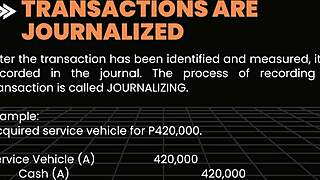 Pinay College Student Teaches Accounting Cycle