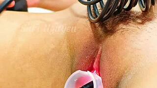 Hey, wanna see inside this cute Vietnamese girl's wet beaver?