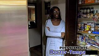 Dr. Tampa oversees student interns with giggles during hospital backstage moments