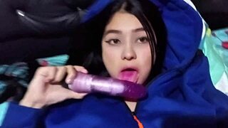 Nanny with huge tits craved my cock right at home