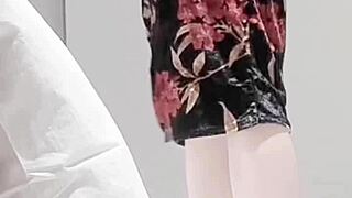 Adult one piece outfit on skinny Asian student, curious to see more?