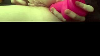 Horny British girlfriend experiences intense solo masturbation with toys