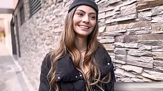 bold latina teen babe caught in steamy prostitute scandal on video