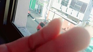 I Want My Neighbors to See Me Masturbating Hard in My College Room