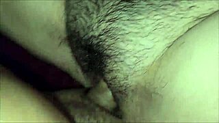 POV hairy pussy of my stepdaughter in homemade action