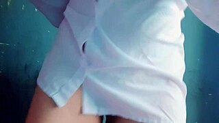 I Want My Neighbors to See Me Masturbating Hard in My College Room