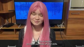 step sister, can you believe her new blowjob uniform skills with step brother?