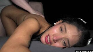 You can do this - testing her boundries in 2h threesome w petite 18+ latina.