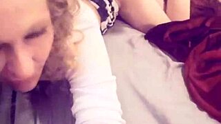 Intriguing Scene Of Wife In Homemade Selfie With Milf