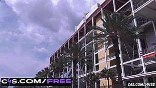 College Football Party Gets Wild with Secret Blowjobs