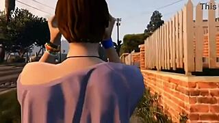 student cheats with blowjob in public car, outdoor fun.