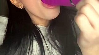 Teen American Exchange Student in Wild Solo Masturbation Session