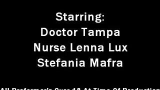 Dr Tampa Examines Student Intern Stefania Mafra