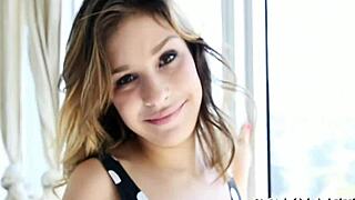 Legal Age Teen 18+ Sucks Cock in Socks POV!