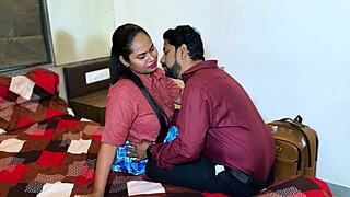 Teacher Seduces Student with Big Natural Tits at Home