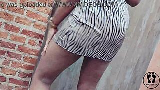 Stripper club ebony twerking booty shaking sexy dress?