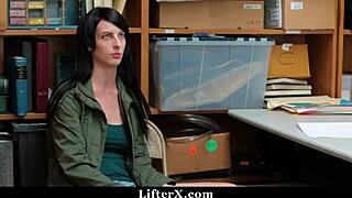 skinny teen 18+ caught for shoplifting crime punishment