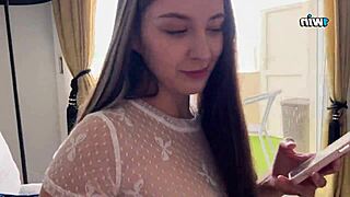 Step Sister Sucks Cock and Swallows Cum for Revenge