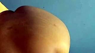 Young Stepsister Gives Huge Blowjob In Bedroom After Gym Dancing With Big Tits