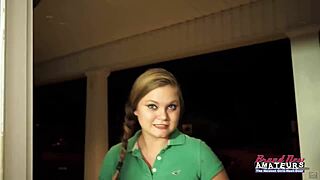 Skinny Hotties Lauren And Pixie Pie Share A Dick