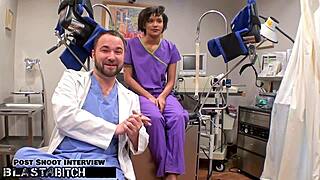 student jackie banes caught and blasted with cum by doctor tampa