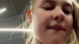 public extreme masturbation and training at the gym feels wild 😜