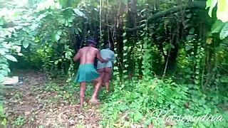 College Students Fucking Wild in Bush During School Hours!