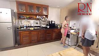 Morning Chaos in Kitchen Comedy NSFW Story 284