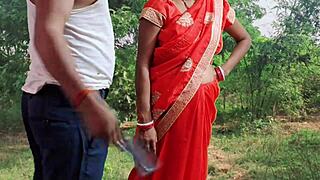 bhabhi's spicy outdoor morning romp with eager devar