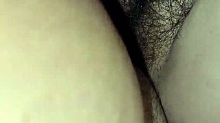 your sister-in-law’s hairy bush turns me on, banging her chubby pussy pov