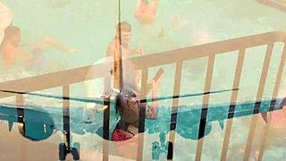 this white guy with a huge cock just drills a latina. her tight pussy takes every inch in college amateur action.