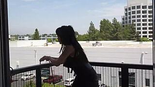 caught big titty gf sneaking in, creampied by mistake