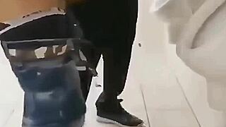 Gave my ass in the school bathroom to two teachers