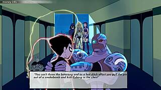 Teen Titans Parody Game With Cartoon Characters