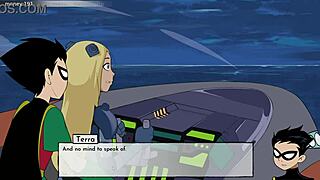 Teen Titans Parody Game With Cartoon Characters