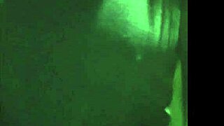 showing boobs in public while walking with muscular cougar?