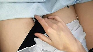 Three Girlfriend Students Skip School for Wild Lesbian Masturbation