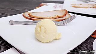 Petite Blonde Teen 18+ Squirts During Masturbation. Army Boy Meets Busty Stepmom for Wild Action.