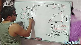 18 Trigonometr�a Sexual De 37 Grados En Tu Y: Asian Nerd Student and Teacher in Bedroom