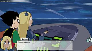 Teen Titans Parody Game With Cartoon Characters