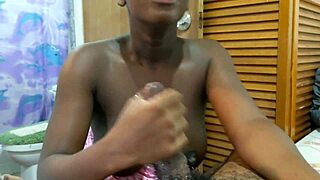 Sucking Raw Like a Good Ebony Slut Girl. Extra Cum Drips Down My Mouth and Throat - Mastermeat1.