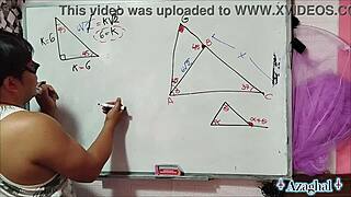 Asian Student Challenges Teacher With Sexual Math In Bedroom