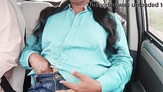 College girl engages in car sex with dirty talks in telugu